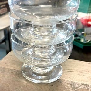 Set of 6 dessert dishes